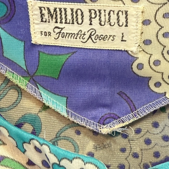 Emilio Pucci for Formfit Rogers Vintage 1960’s Caftan - Picture 4 of 4